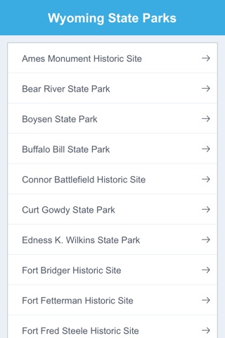 Wyoming National Parks & State Parks screenshot 2