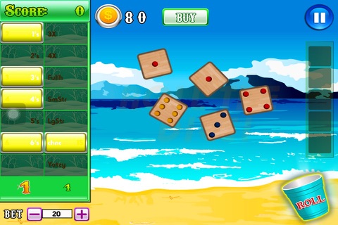 2015 Best Casino Summer Beach Yatzy screenshot 4