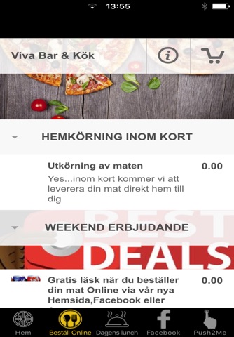 Viva Restaurang screenshot 2