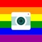 Do you want to make photo with rainbow style, this is the leading application for creating images of Lgbt community