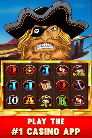 Golden Pirate Slots - Spin the Xtreme Pirate Casino Slots To Win Caribbean Grand Bingo Jackpots! screenshot 3