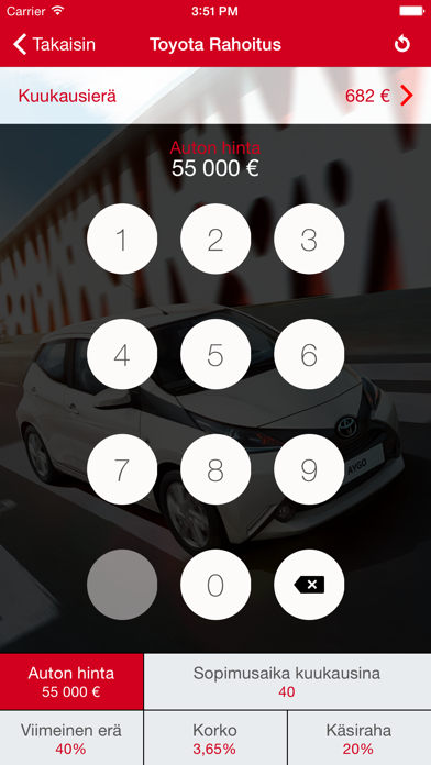 How to cancel & delete Toyota rahoituslaskin from iphone & ipad 2