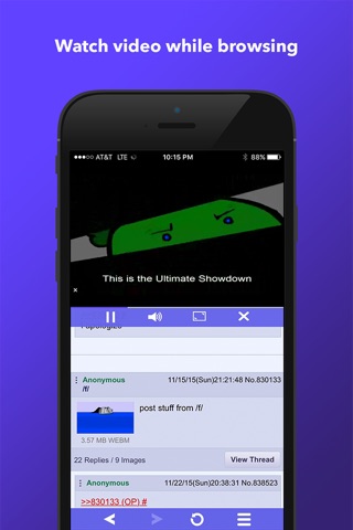 Merlin WebM Player & Browser for iPhone screenshot 2