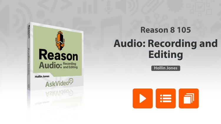 Audio Recording & Editing For Reason
