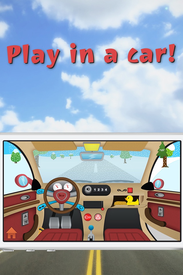 Kids and Toddlers Toy Car - Ride, Wash, Mechanics Game real world driving for little children drivers to look, interact and learn screenshot 3