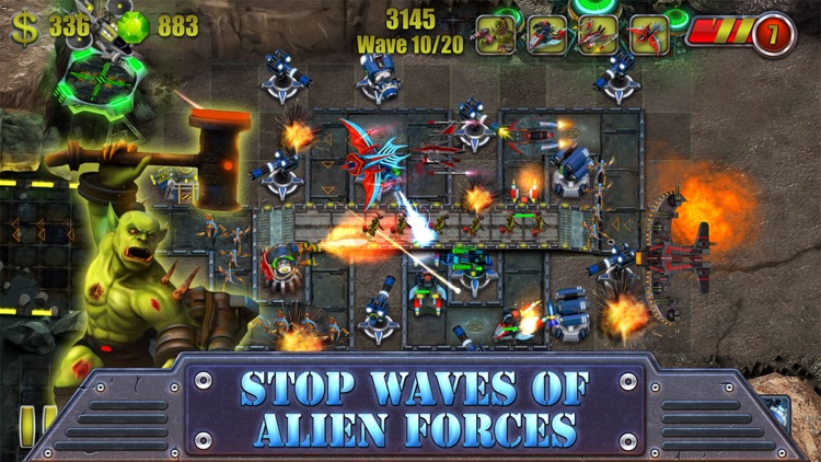 Moon Tower Attack– TD War Game screenshot-3