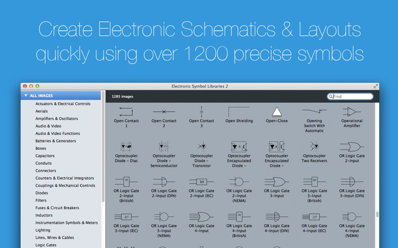 Electronic Symbol Libraries 2 Screenshot