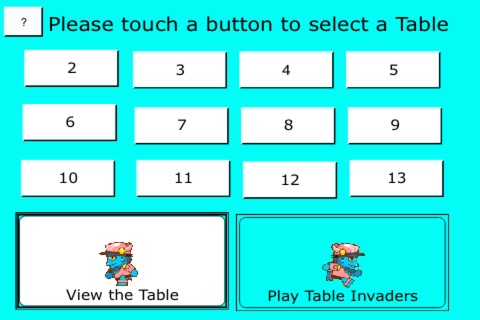 TableInvaders screenshot 2