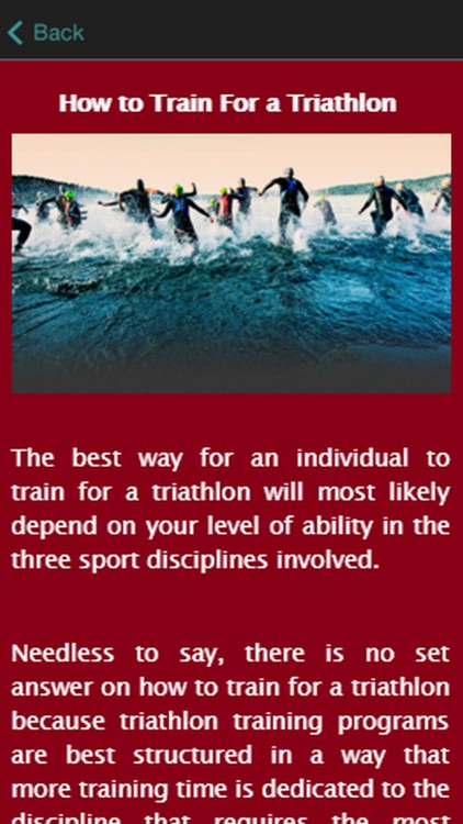 How To Train For A Triathlon