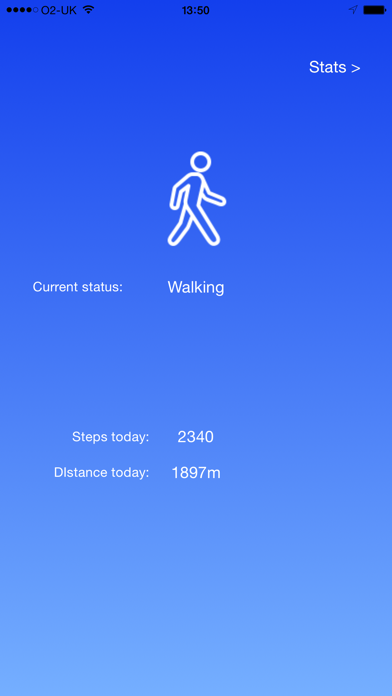 WALK - step counter pedometer, distance and activity tracker.のおすすめ画像2