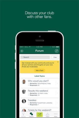 Fan App for Plymouth Argyle FC screenshot 2