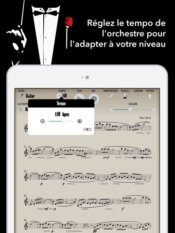 Le Parrain (partition musicale interactive) screenshot 3