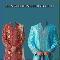 Man Wedding Photo Suit