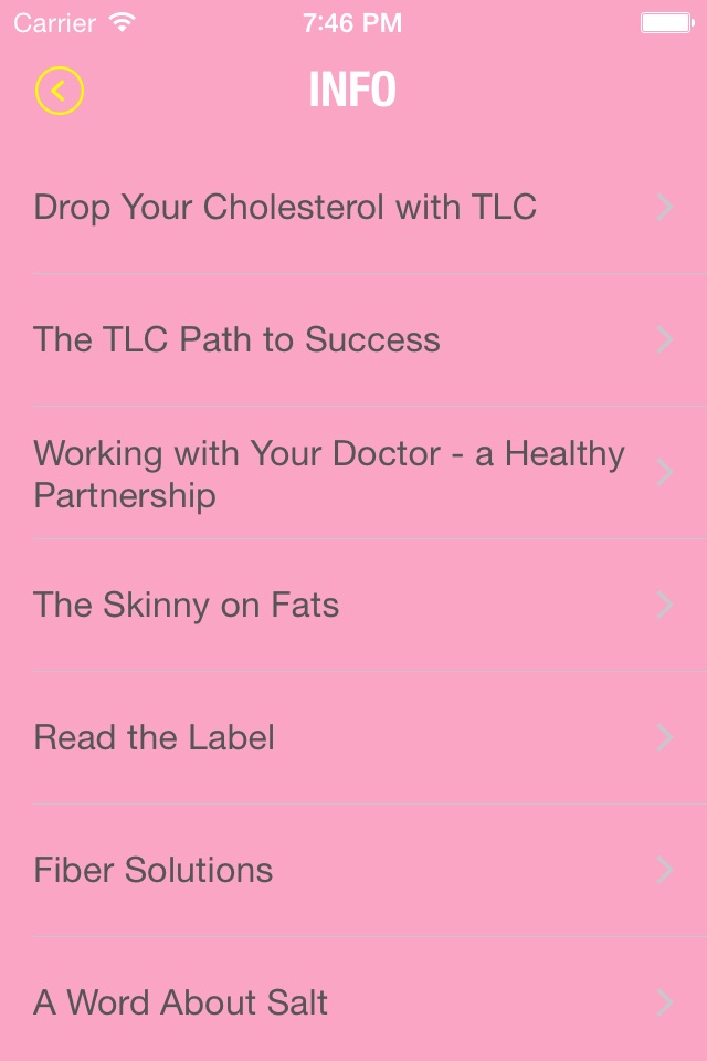 TLC diet – Healthy Weight Loss Diet: Control Blood Cholesterol and Protect Your Heart Health. screenshot 2