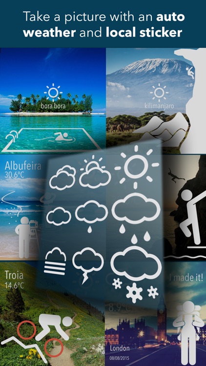 GoWeather - social weather for active people who hate selfies