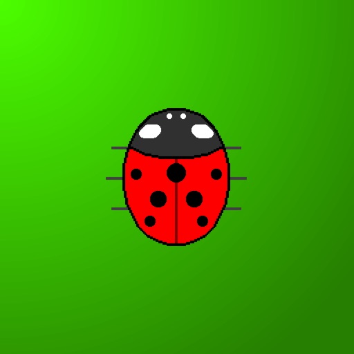 Touch the Ladybug, free and easy game for babies.