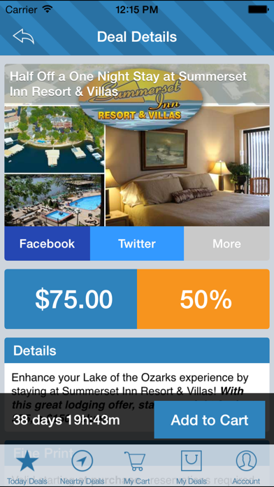 How to cancel & delete Half Price Ozarks from iphone & ipad 3