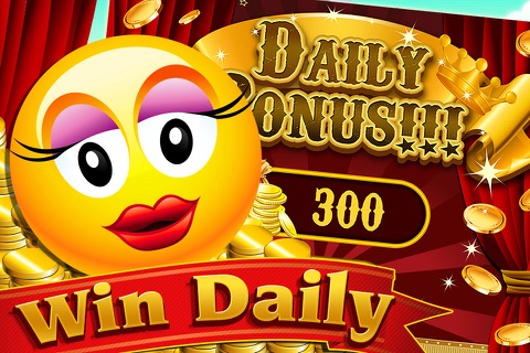 Play and Win Big in Emoji Emoticons Free Slots Machine Casino Game screenshot 3
