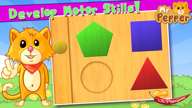 Amazing Shapes Peg Puzzle – 教育遊戲的嬰兒，兒童和幼兒(圖2)-速報App