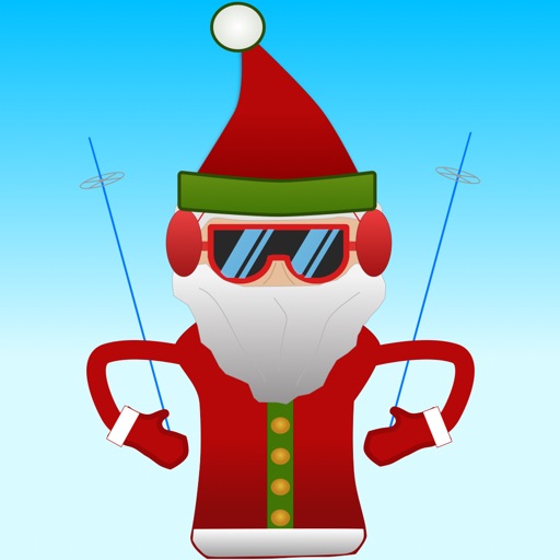 Santa Skiing adventure iOS App