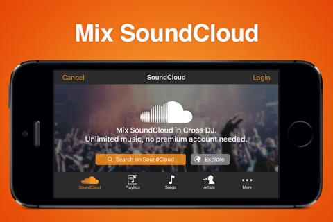 Cross DJ - dj mixer app screenshot 2