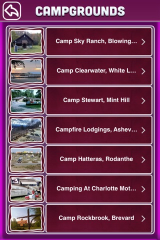 North Carolina Campgrounds Offline Guide screenshot 2