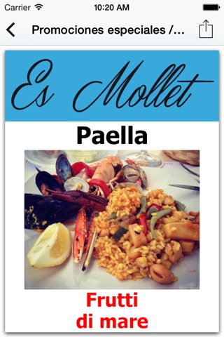 Es Mollet de S'Illot - Onkel Willy Restaurant screenshot 2