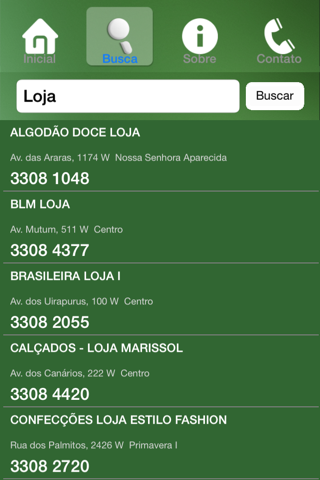 Guia Telefônico ACENM/CDL screenshot 2