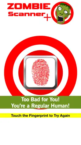 Game screenshot Zombie Scanner - Are You a Zombie? Fingerprint Touch Detector Test hack