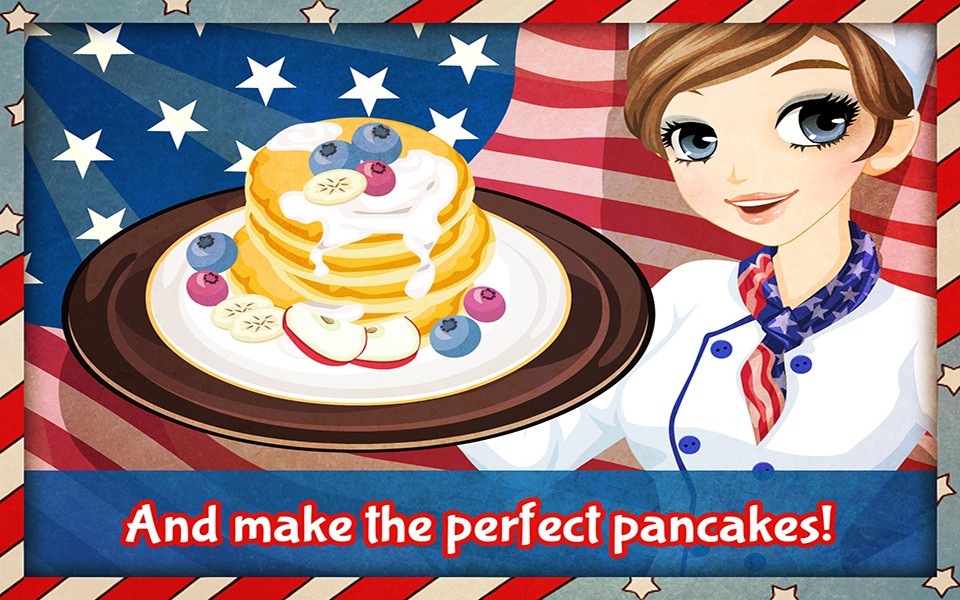American Pancakes - learn how to make delicious pancakes with this cooking game! screenshot 4