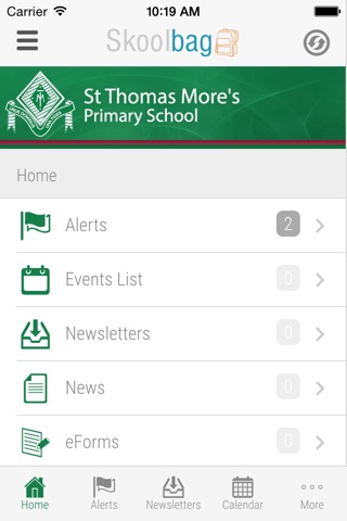 St Thomas More's Primary School Campbell - Skoolbag screenshot 2
