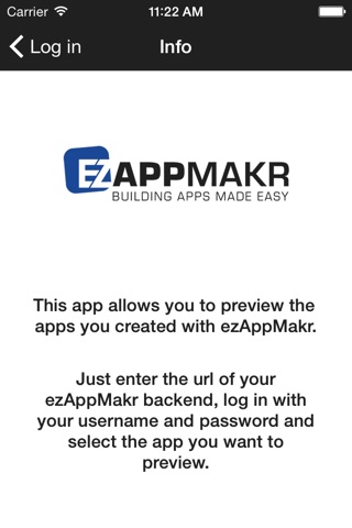 ezAppMakr Previewer screenshot 2
