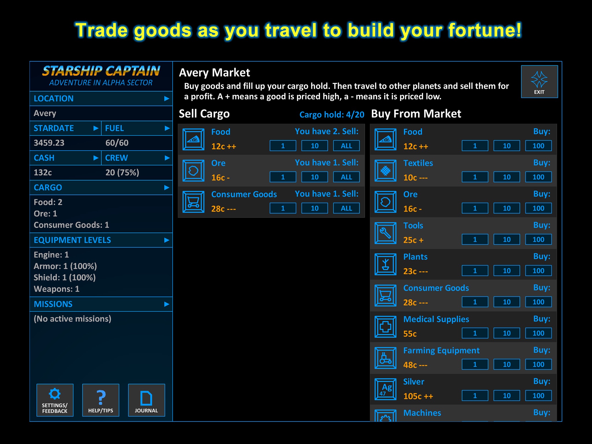 Starship Captain: Adventure in Alpha Sector (Free) screenshot 3