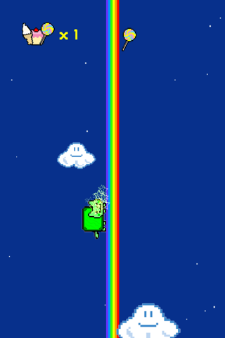 Nyan Cat Rainbow Runner screenshot 2
