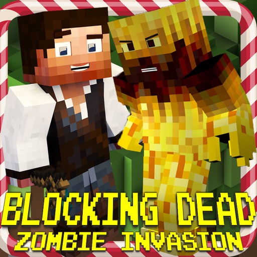 Blocking Dead : Zombie Invasion Survival Mc Mini Game icon