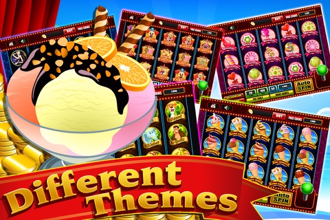 Frozen Delicious Ice Cream in the Candy Land Slots - Play the Casino Game screenshot 2