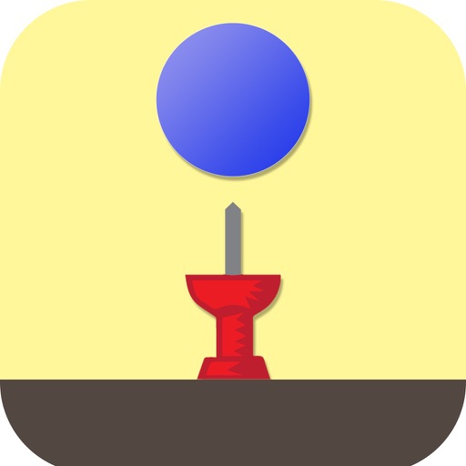 Bouncy Balloon: don't step on tacks icon