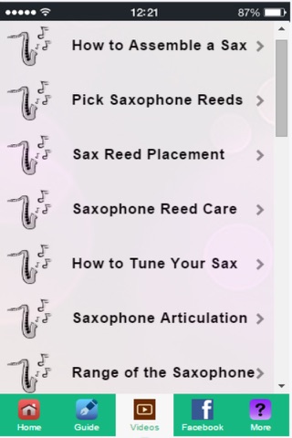 How to Play The Saxophone - Saxophone for Beginners screenshot 2