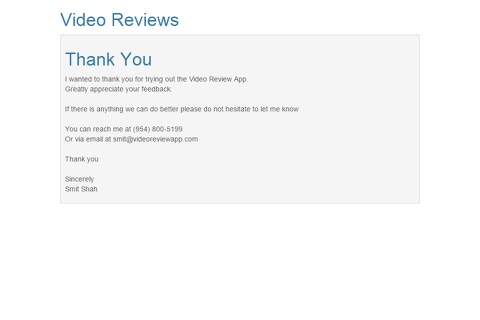 Video Review App screenshot 3