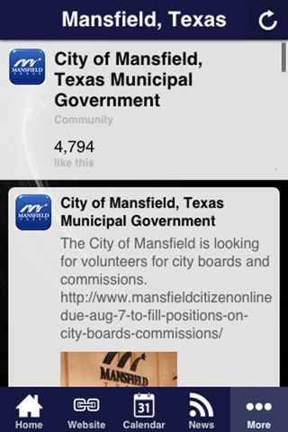 Mansfield Gov screenshot 3