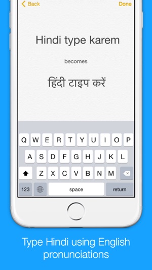 Hindi Transliteration Keyboard by KeyNounce(圖1)-速報App