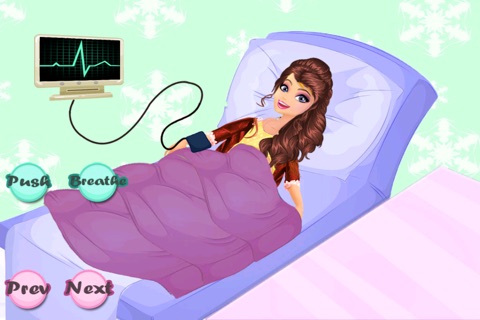 Celebrity New Baby Born & baby Care Games screenshot 2
