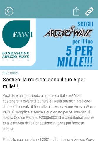 Fondazione Arezzo Wave screenshot 4