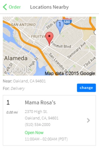 Mama Rosa's Gourmet Pizza screenshot 2