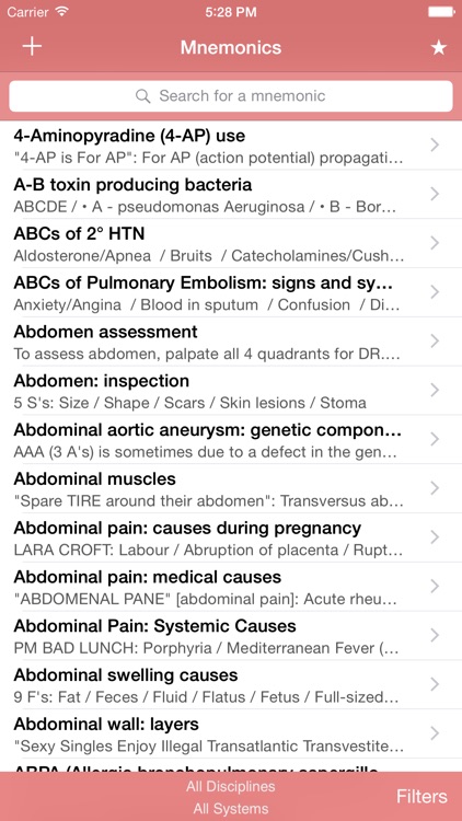 Med Mnemonics