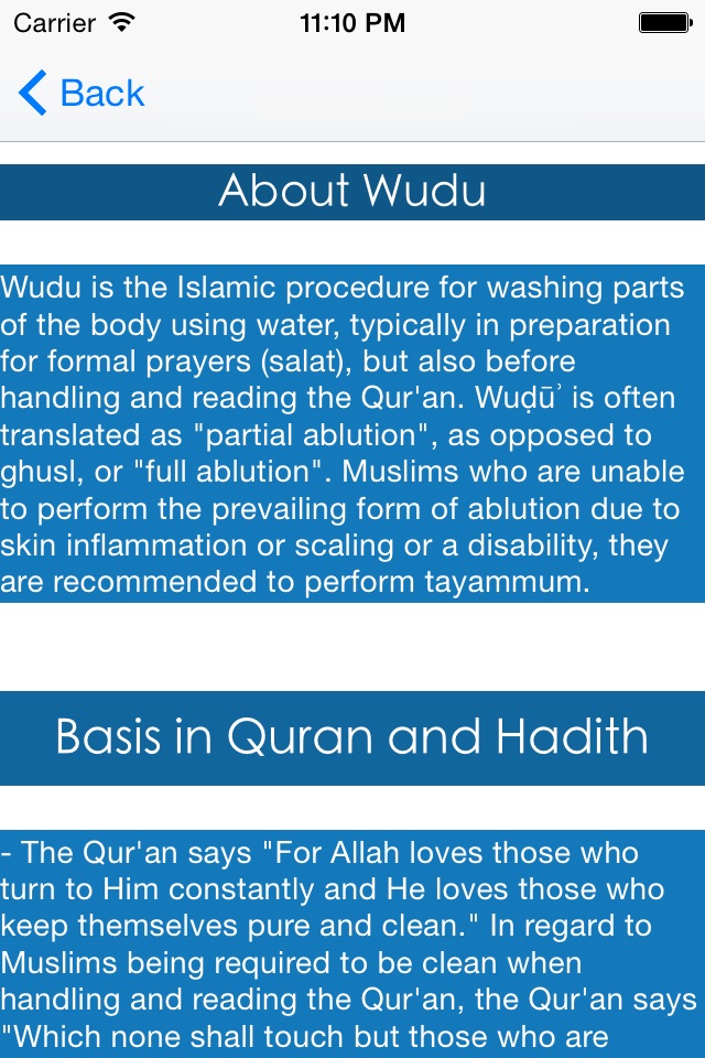 Wudu App - Ablution screenshot 4