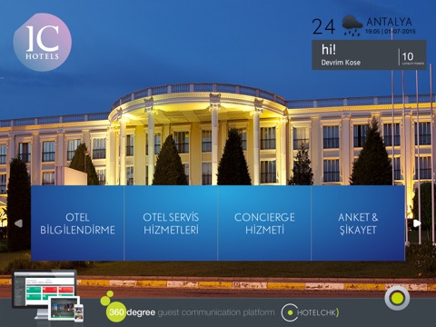IC Hotels for iPad screenshot 2