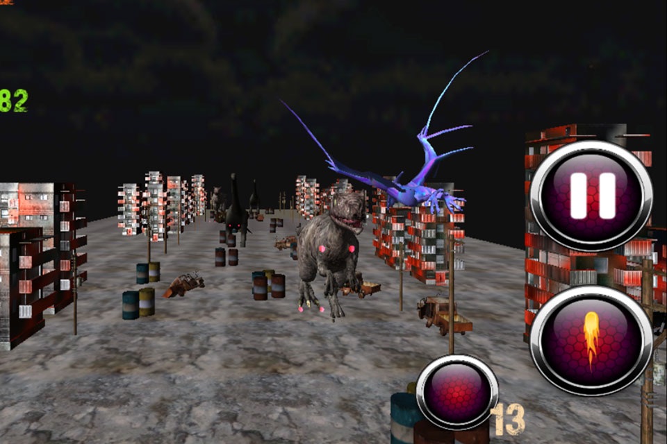 Pterosaur Strike Trex Brute 4D - A Bleeding Edge Dinosaurs War screenshot 4