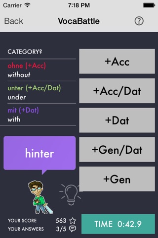 VocaBattle - Languages quiz screenshot 3