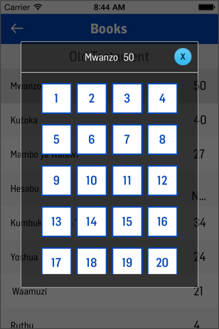 Biblia Takatifu in Swahili screenshot 2